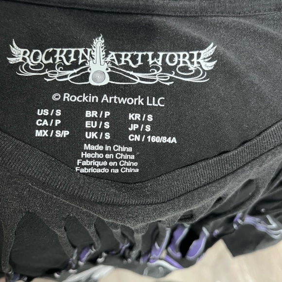 Jimi Hendrix Sexy Grunge Tee - Picture 5 of 5